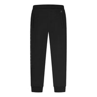 FILA Casual Side Splicing Casual Sports Knit Long Pants Black F11M948606F-BK