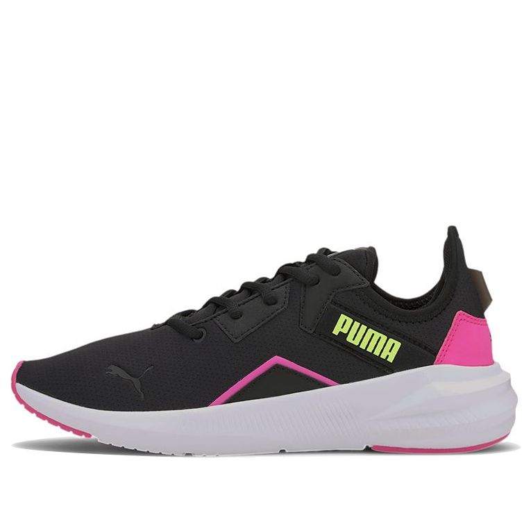 (WMNS) PUMA Platinum 'Black Luminous Pink' 193751-03