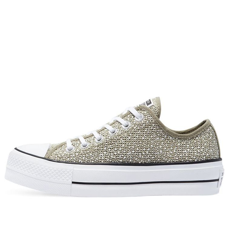 (WMNS) Converse Chuck Taylor All Star Platform Low 'Light Field Surplus' 570791C