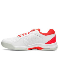 (WMNS) ASICS Gel-Dedicate 6 Indoor 'White Red' 1042A074-102