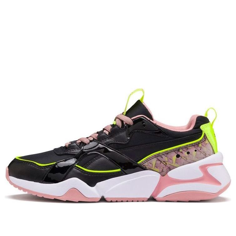 (WMNS) PUMA Nova 2 Shift 'Black Pink' 371049-01