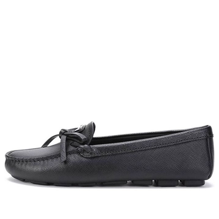 (WMNS) PRADA Saffiano Leather Driving Loafers 'Black' 1DD071_053_F0002_F_005