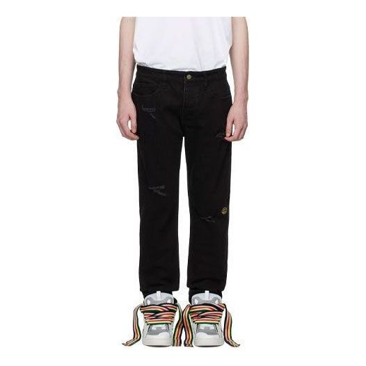 Drew House SSENSE Exclusive Tapered Jeans 'Black' DR-SS22-246