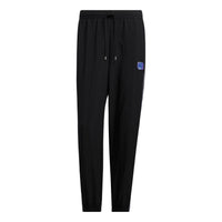 adidas Neo Basketball Logo Pants 'Black' IB7657