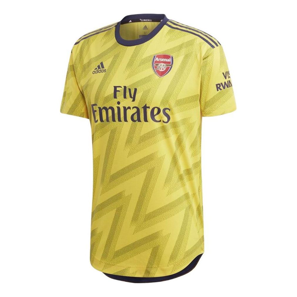 adidas Arsenal Away Authentic Jersey 'Yellow' EH5638