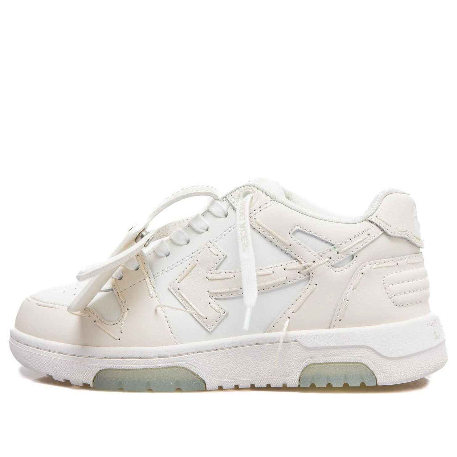 (WMNS) Off-White Out Of Office Sartorial Stitching 'White' OWIA259S23LEA0100101