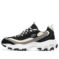 (WMNS) Skechers D'Lites 1.0 'Black' 149906-BKNT