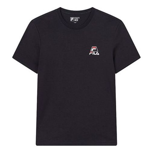 FILA Loose Sports Short Sleeve logo Alphabet Short Sleeve Blue F51M018120F-NV
