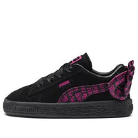 (TD) PUMA X Barbie Suede Classic Casual Shoes Black 366659-01