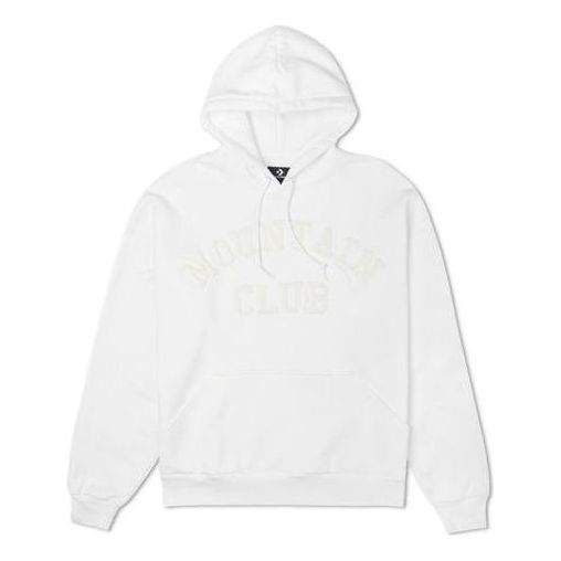 (WMNS) Converse Mountain Club Hoodie Asia Sizing 'White' 10020808-A02