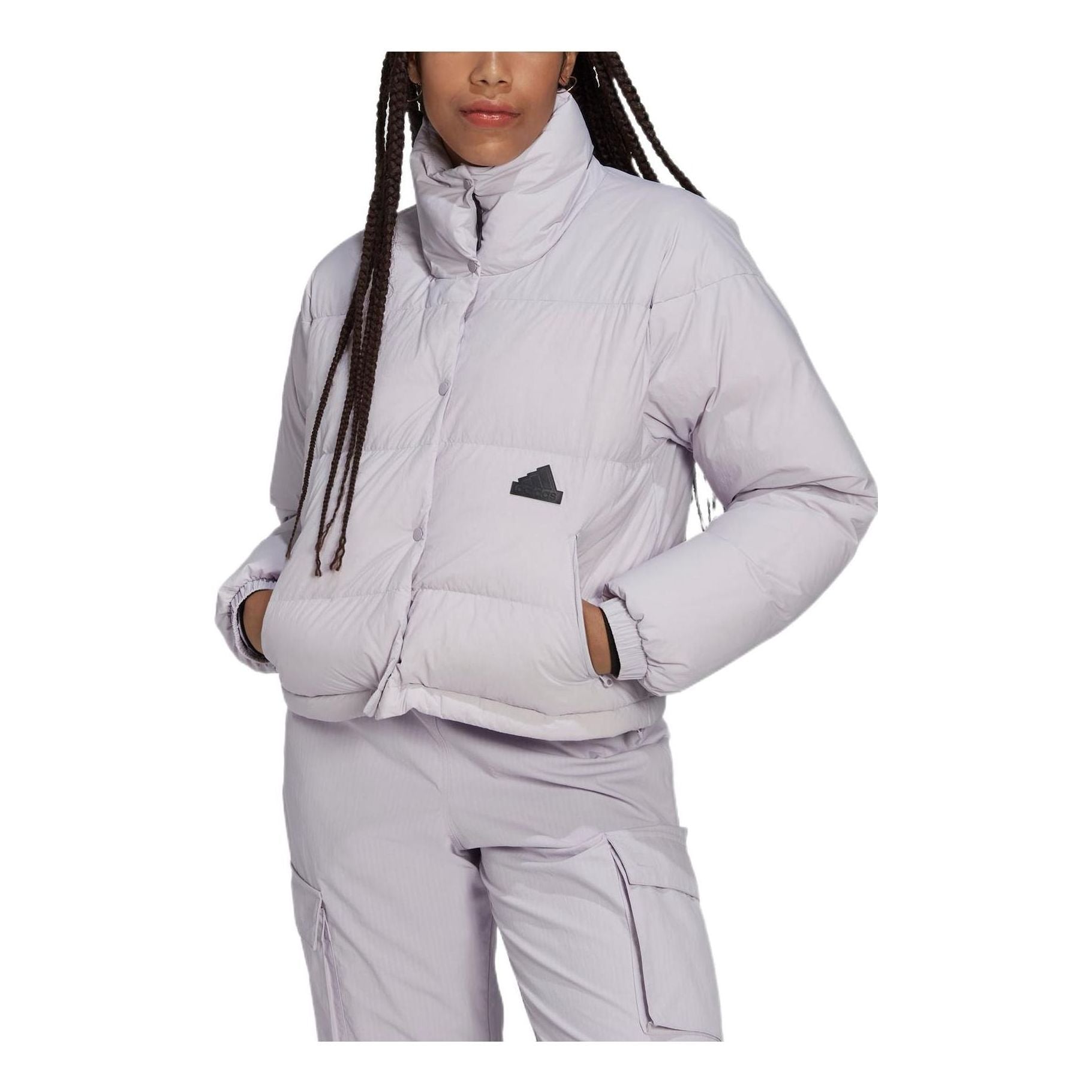 (WMNS) adidas Puffer Jacket Asia Sizing 'Purple' HM2902