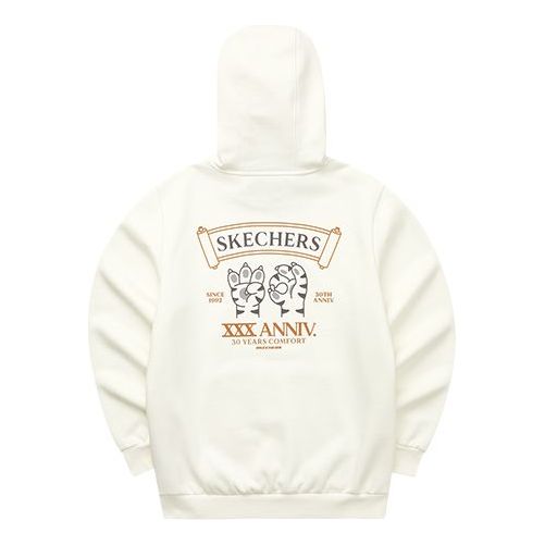 Skechers Graphic Hoodie 'White Black Red Blue' L122U269