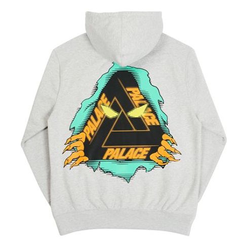 PALACE Contrasting Colors Triangle Pattern Gray PAL-FW20-202