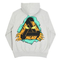 PALACE Contrasting Colors Triangle Pattern Gray PAL-FW20-202