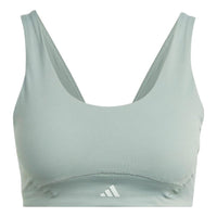 (WMNS) adidas CoreFlow Luxe Studio Medium-Support Bra 'Green' HR3034