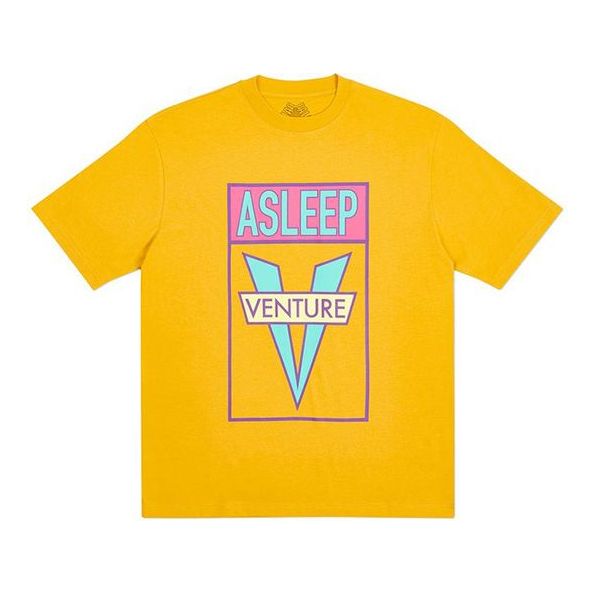 PALACE Asleep To Venture Round Neck Short Sleeve Unisex Yellow P19TS027