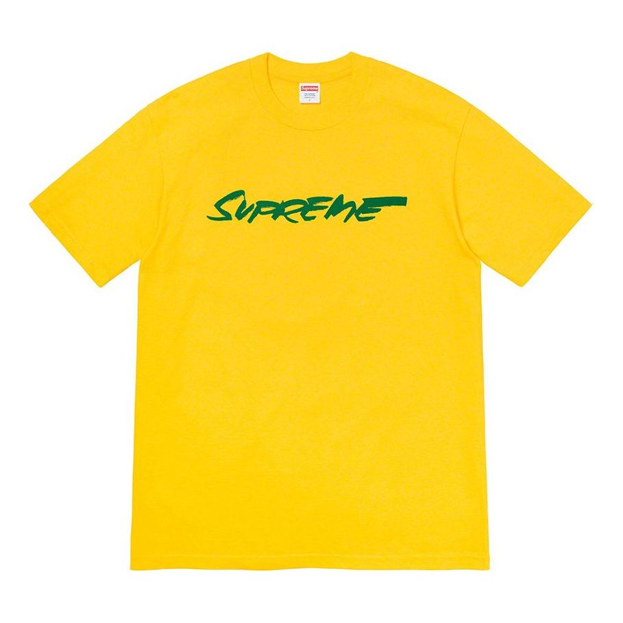 Supreme Week 1 Futura Logo Tee Logo T SUP-FW20-003-YEL