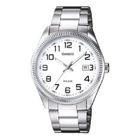 CASIO Sports Quartz Waterproof Mens White Analog MTP-1302D-7BVDF
