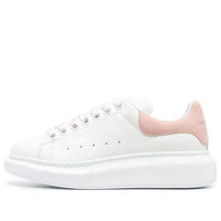 (WMNS) Alexander McQueen Oversized Low-Top Sneakers 'White Pink' 718139WHGP78965