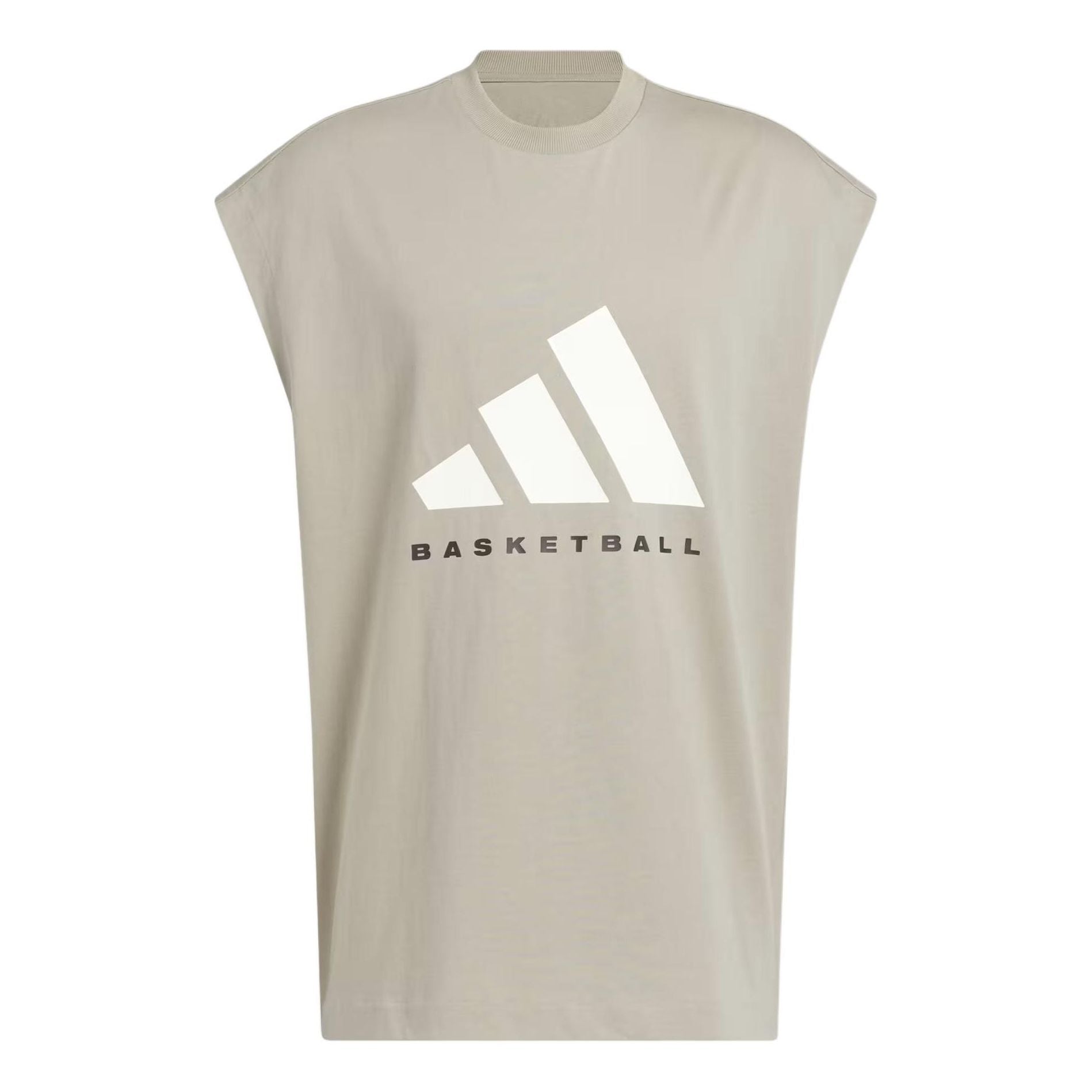 adidas Sleeveless Vest Asia Sizing 'Putty Beige' JD6135