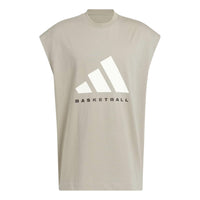 adidas Sleeveless Vest Asia Sizing 'Putty Beige' JD6135