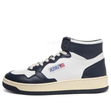 Autry Medalist Mid 'White Navy' AUMM-WB04