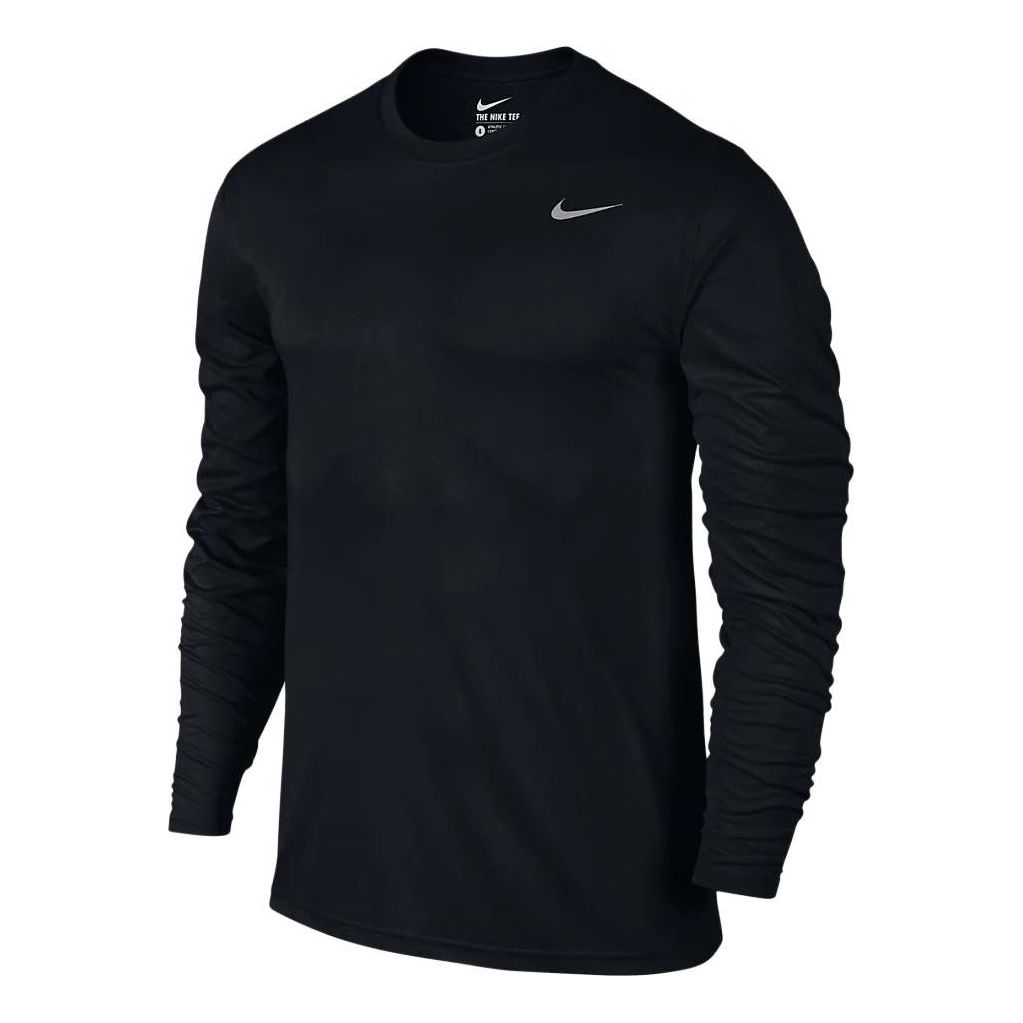 Nike Dri-FIT Training Long T-Shirt 'Black' 718838-010