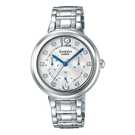 CASIO SHEEN SilverWhite Analog SHE-3048D-7A2021