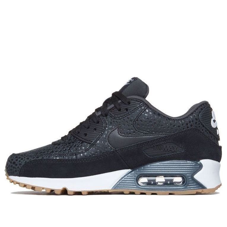 (WMNS) Nike Air Max 90 PREM 'Black' 443817-006