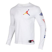Air Jordan Colorful Long Sleeves White AT8939-100