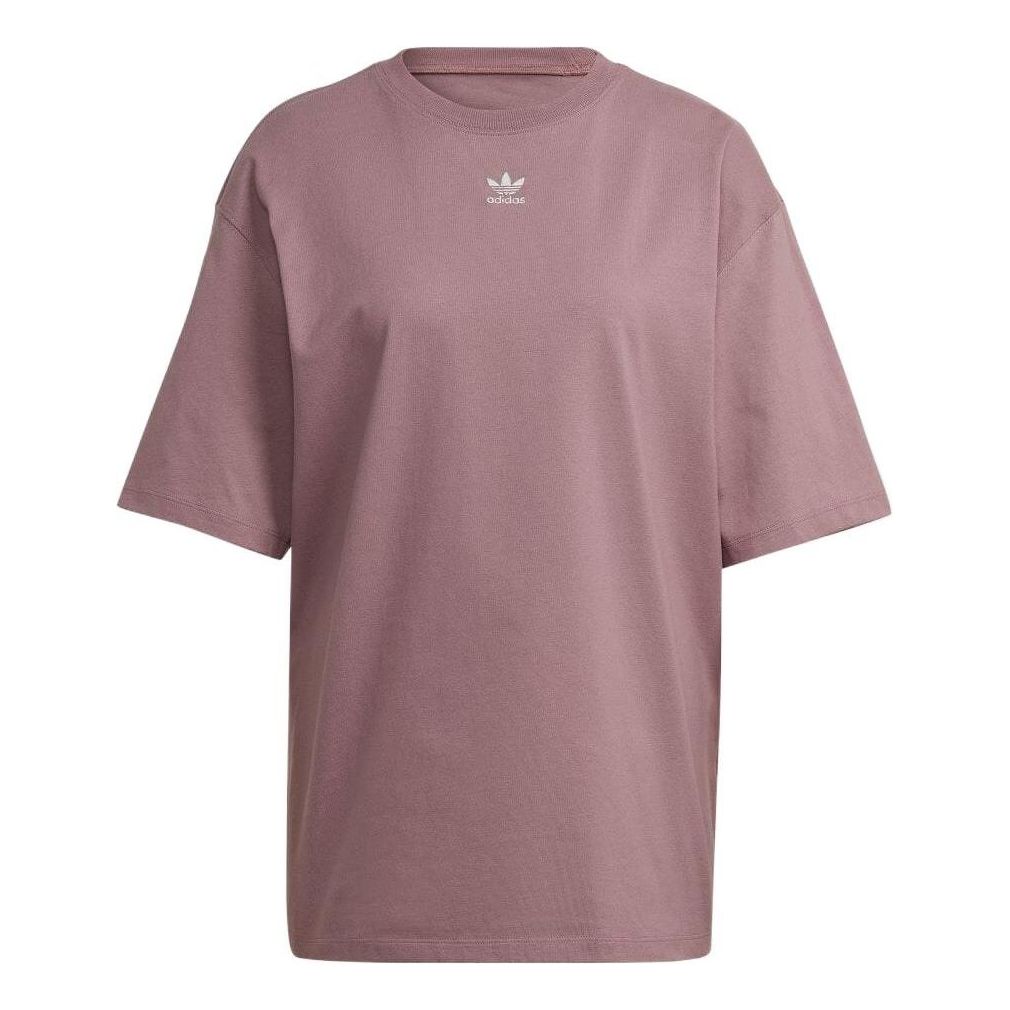 (WMNS) adidas Adicolor Essentials T-Shirt Asia Sizing 'Purple' HM1826