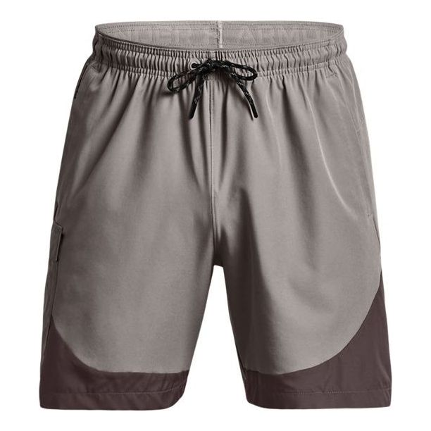 Under Armour RUSH Woven Cargo Shorts 'Grey Brown' 1377649-294