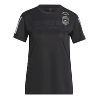(WMNS) adidas Run for the Oceans Tee Asia Sizing 'Black' IC0205