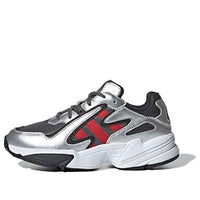 (GS) adidas Yung-96 Chasm J 'Silver Metallic Scarlet' EE9299