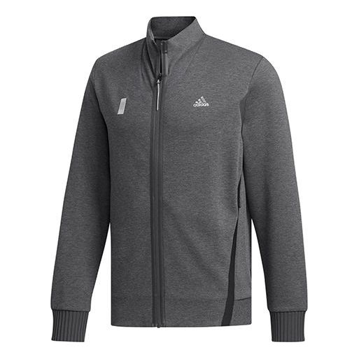 adidas WJ TT Stand Collar Training Sports Jacket Gray FJ0202