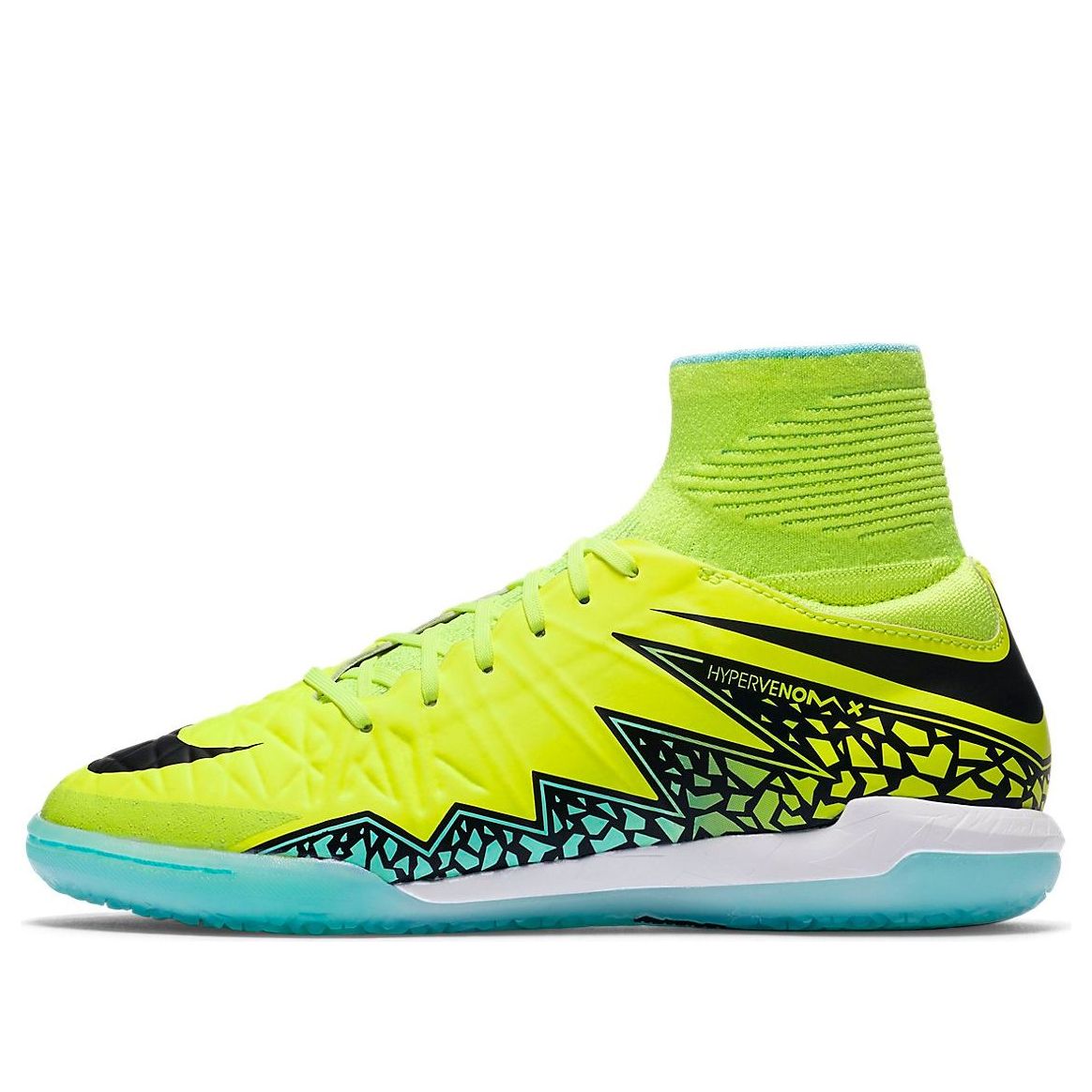 (GS) Nike HyperVenomX Proximo IC 'Yellow Black Blue' 747487-700
