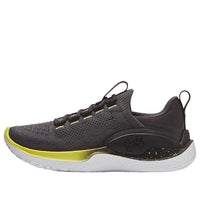 (WMNS) Under Armour Flow Dynamic Training Shoes 'Black Yellow' 3026107-108