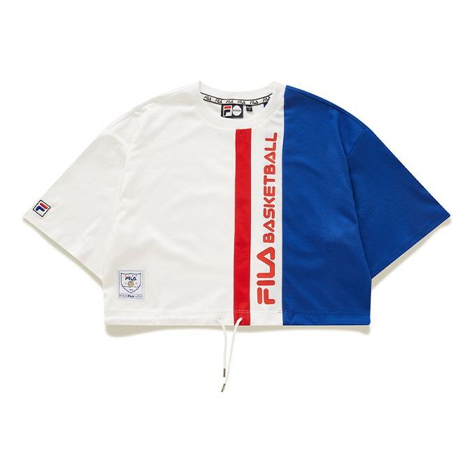 (WMNS) FILA FUSION Short Sleeve White T-Shirt T11W022106F-WT