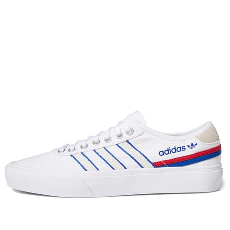 adidas Delpala 'White Scarlet Blue' FV0639
