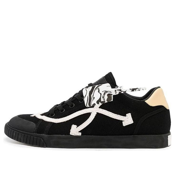 Off-White Arrows Low-Top Sneaker 'Black White' OMIA213F21FAB0011001