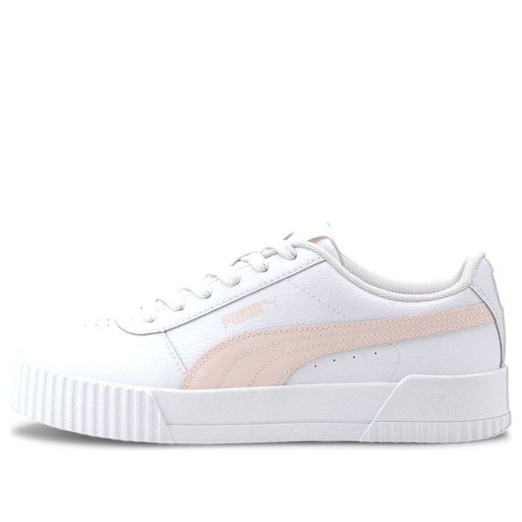 (WMNS) PUMA Carina Leather 'White Rose Water' 370325-10
