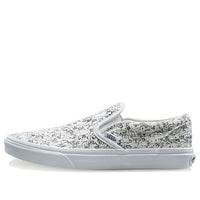 Vans Buty Damskie Classic Slip-On Floral Black/White VN0A38F8MUY