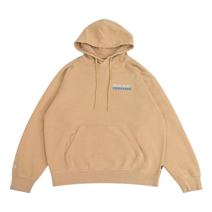 Converse Logo Skate Hoodie Asia Sizing 'Tan' 10026551-A02