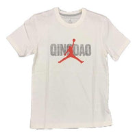Air Jordan limited Casual Sports Short Sleeve Unisex White BV6647-100