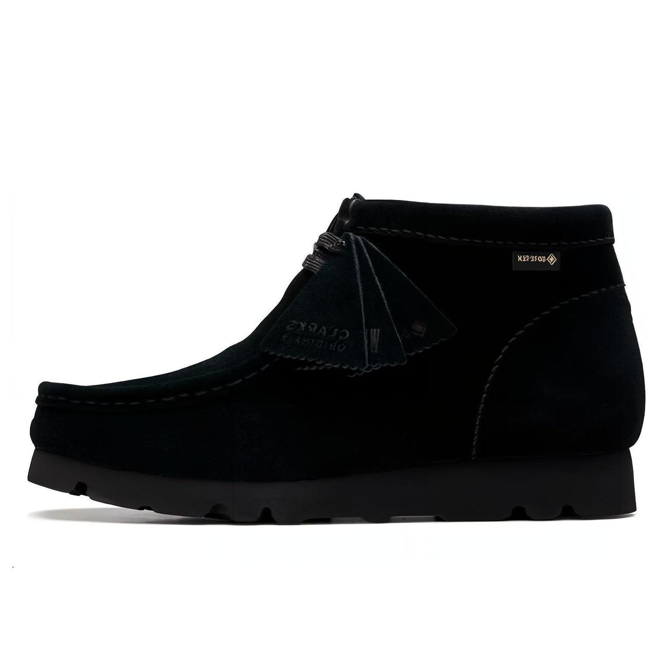 (WMNS) Clarks Wallabee Boots GTX 'Black' 26168586