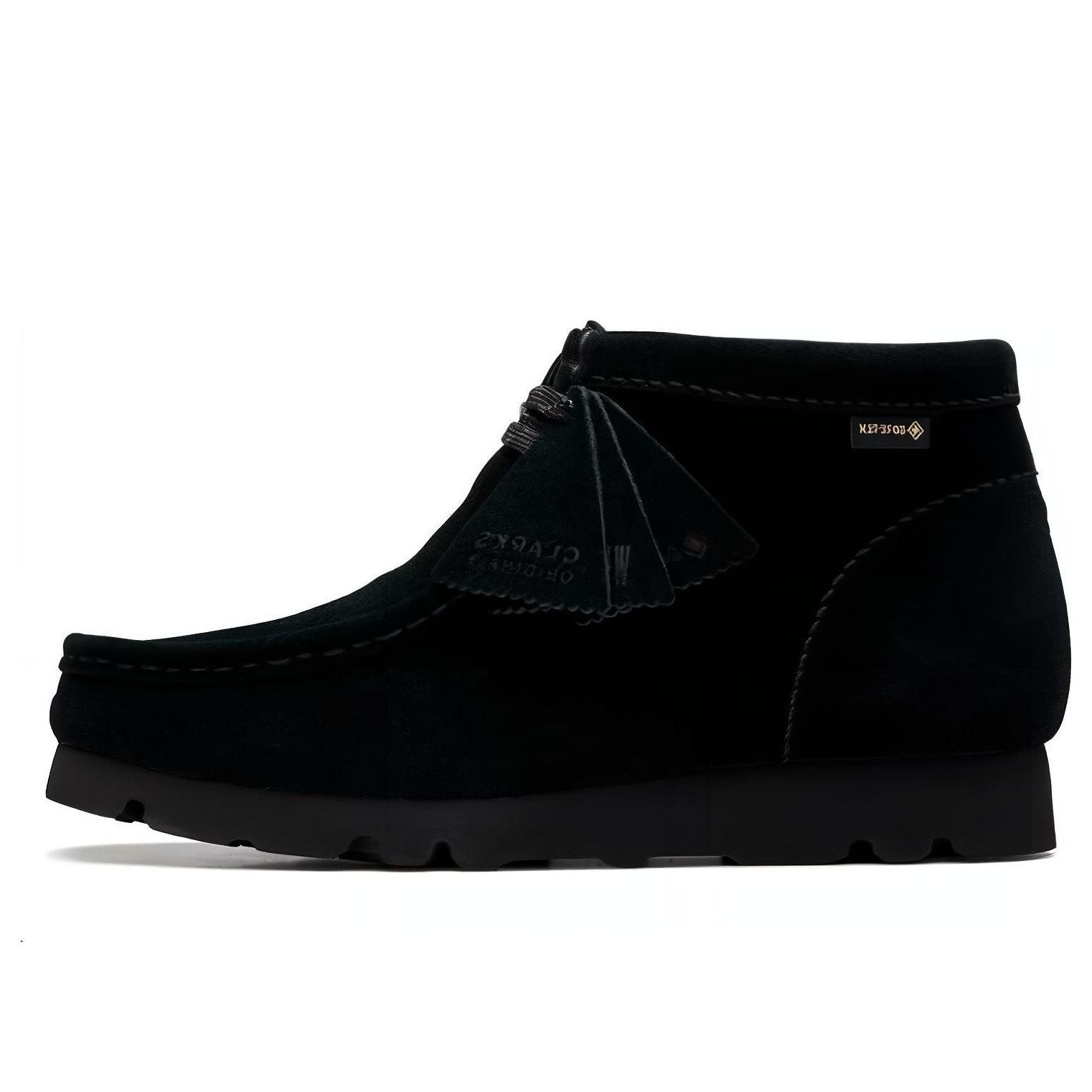 (WMNS) Clarks Wallabee Boots GTX 'Black' 26168586