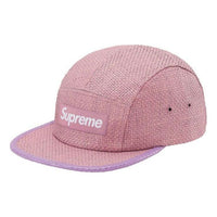 Supreme Raffia Camp Cap 'Pink' SUP-SS20-541