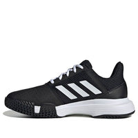 (WMNS) adidas Courtjam Bounce 'Black White' EG1139