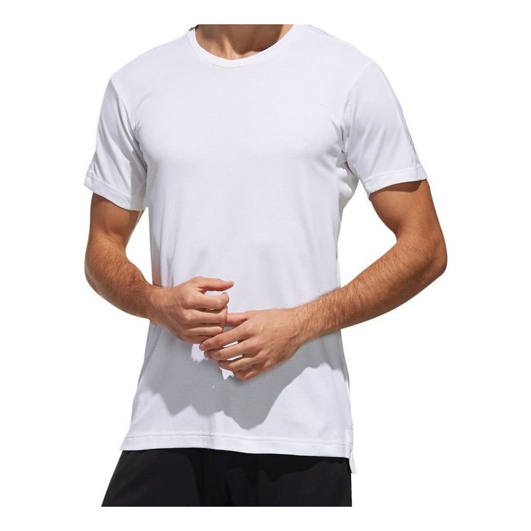 adidas Tennis Sports Quick Dry Short Sleeve Pink White DQ2932
