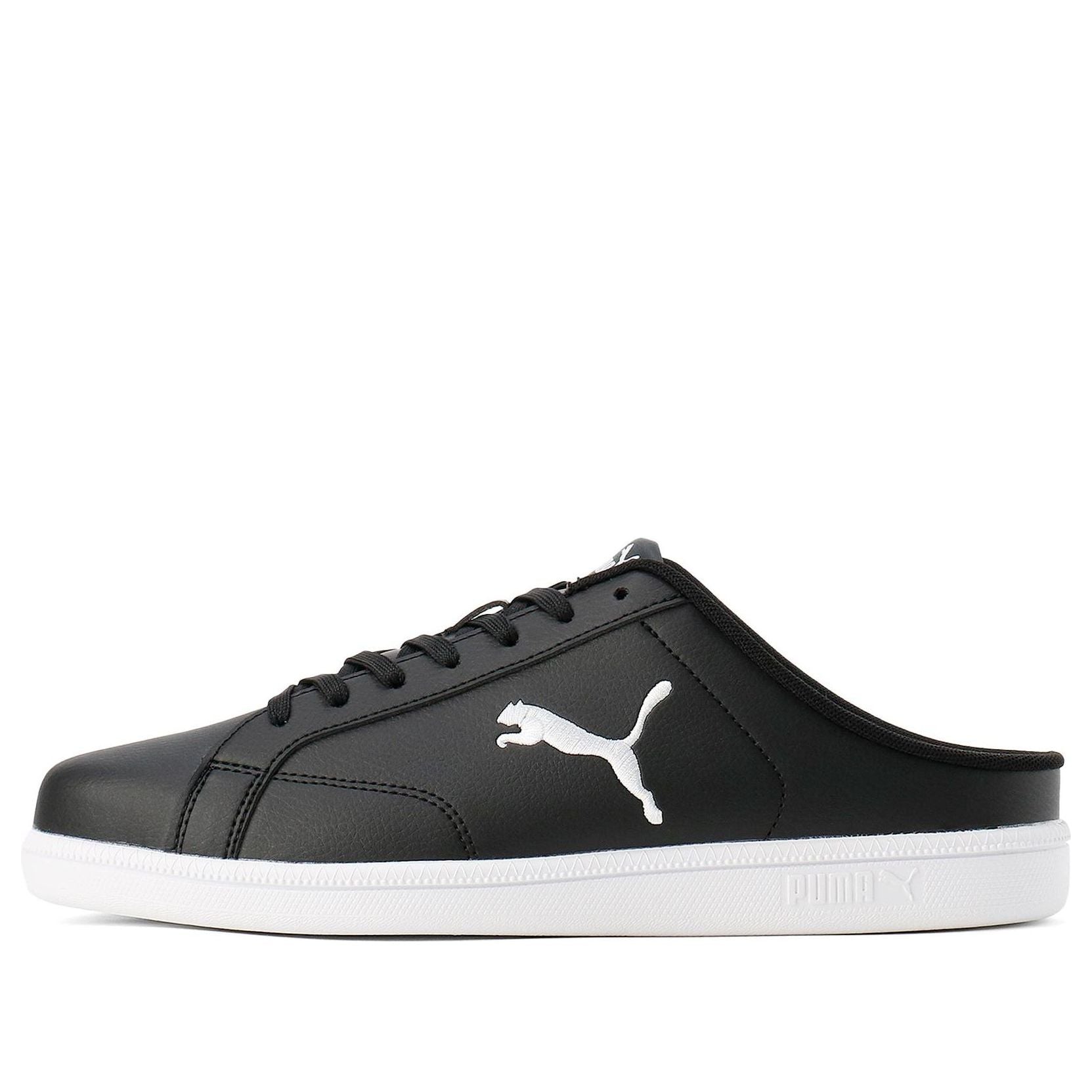 PUMA Smash Cat SL Mule 'Black White' 394188-02